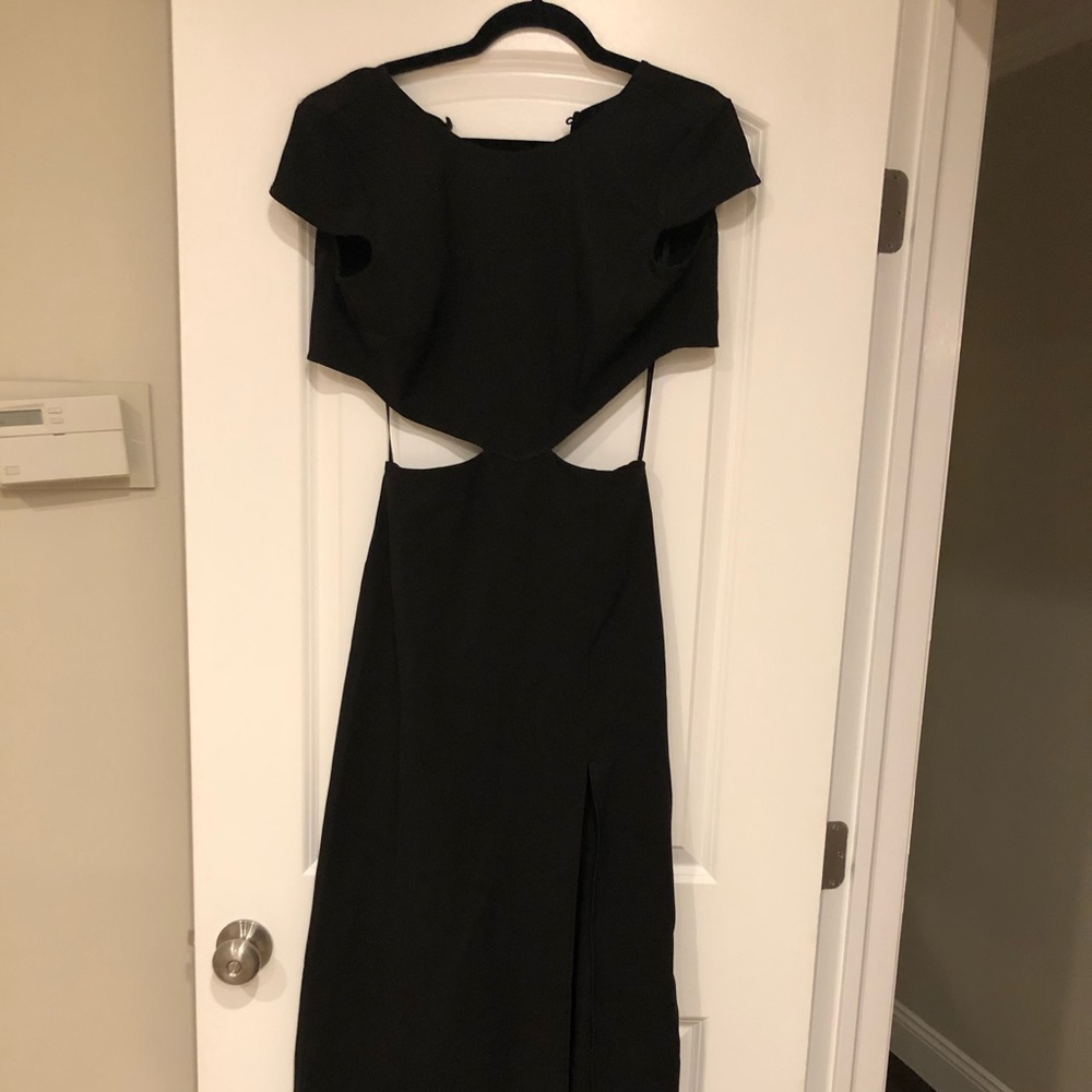 Black maxis dress